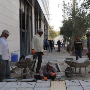 اجرای پروژه های عمرانی منطقه ۲ براساس زمان بندی