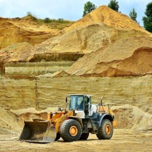 برداشتن سنگ از پیش پای معادن سنگ خرمبید