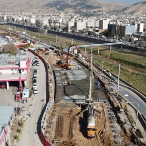 پیشرفت عمرانی زیرگذر شهید پیشرو به مرز ۵۰ درصد رسید